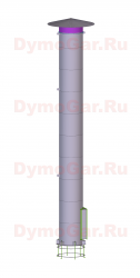 Воздухозаборная труба Ду-1600
