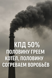 Коэффициент полезного действия (КПД) котельного агрегата.