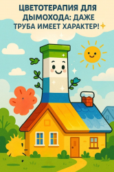  Цветотерапия для дымохода: или как труба может стать звездой вашего дома